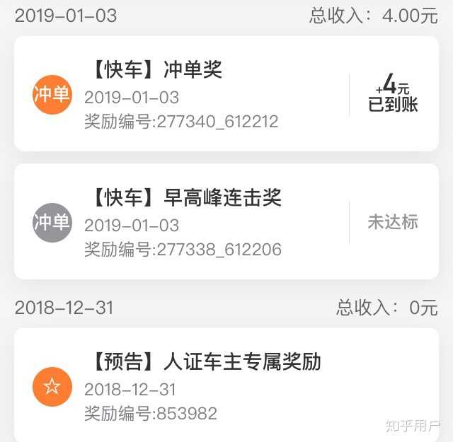 包含2018滴滴快车个人的词条