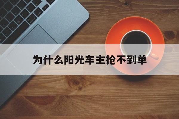 为什么阳光车主抢不到单,阳光车主抢单app有用吗